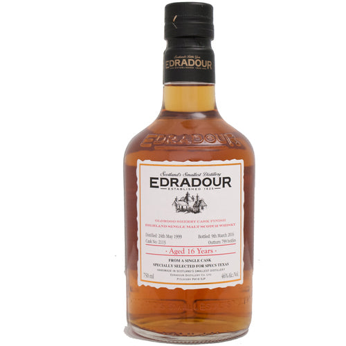 Edradour Single Malt Scotch Whisky Oloroso Sherry Cask PLDC 2012 (118.4pf) - 700ml