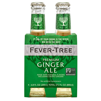 Fever Tree Ginger Ale 200ml 4-pk