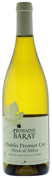 Domaine Barat Chablis 1er Cru Mont de Milieu 2020