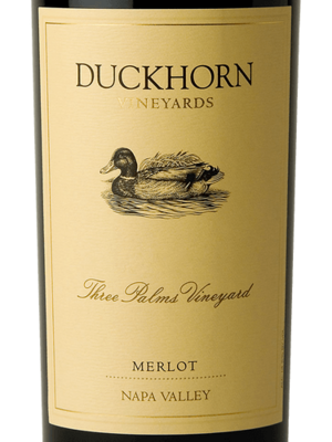 Duckhorn Merlot Three Palms Vineyard 2018