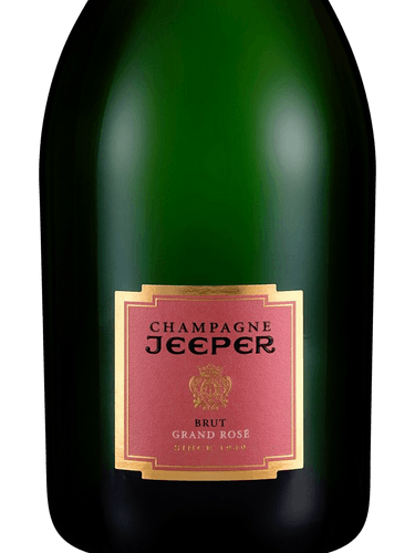 Champagne Jeeper Grand Rose Brut NV