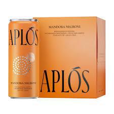 Aplos Non-Alcoholic Mandora Negroni Cans 250ml 4-pack