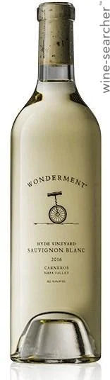 Wonderment Hyde Vineyards Sauvignon Blanc Carneros 17