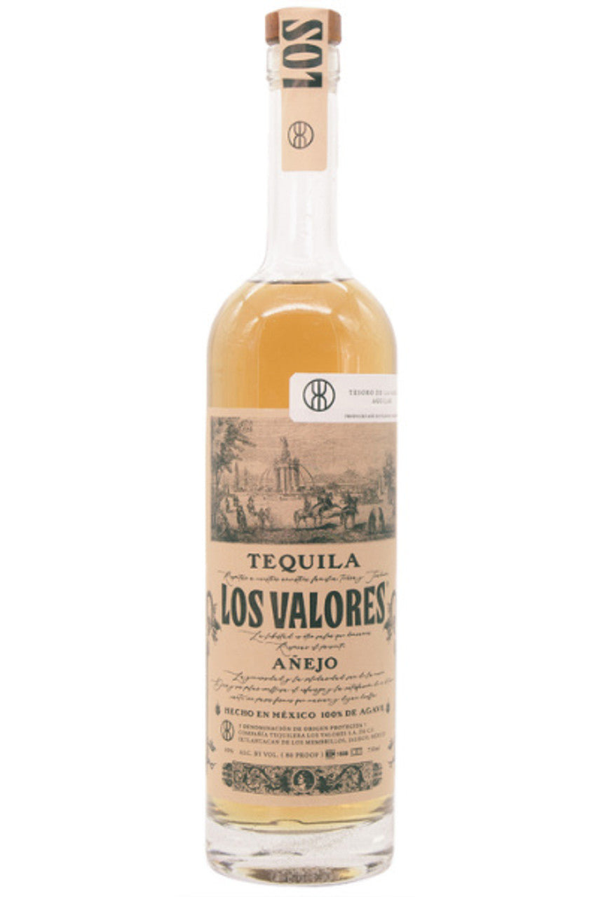 Los Valores Tequila Anejo - 750ml