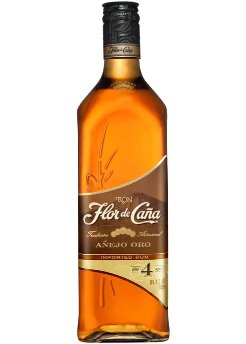 Flor De Cana 4-yr Gold (Anejo) Rum 750ml