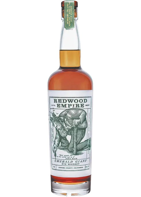 Redwood Empire Emerald Giant Rye Whiskey- 750ml