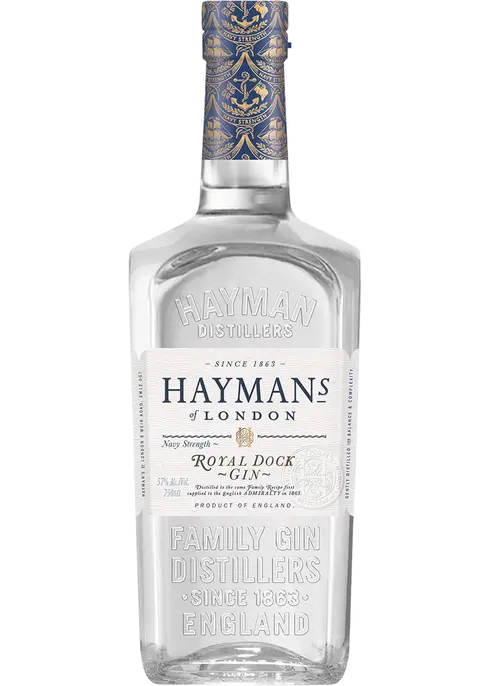 Hayman's Royal Dock Navy Strength Gin- 750ml