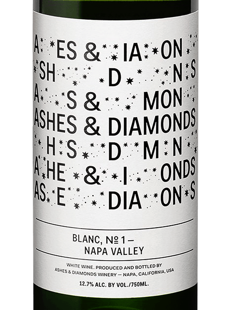 Ashes & Diamonds Blanc Napa Valley 2019