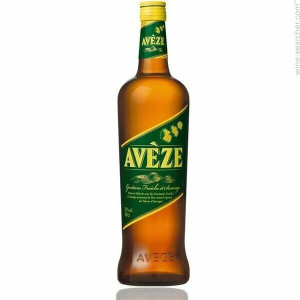 Aveze Gentian Liqueur- Ltr