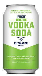 Cutwater Lime Vodka Soda 4-pack