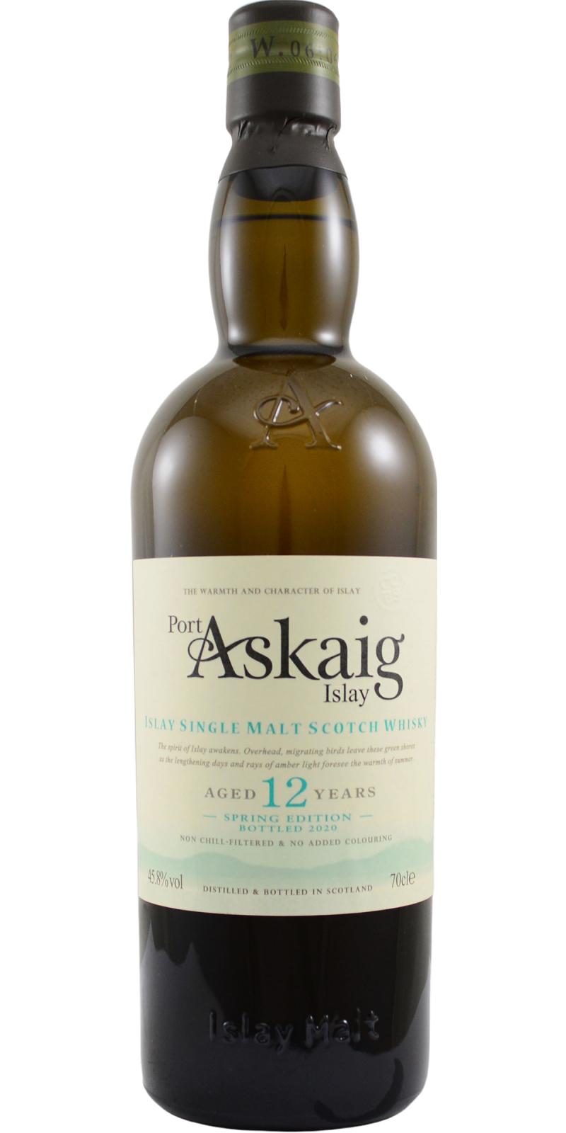 Port Askaig 12yr Scotch Malt Whisky 2020 Spring Edition- 750ml