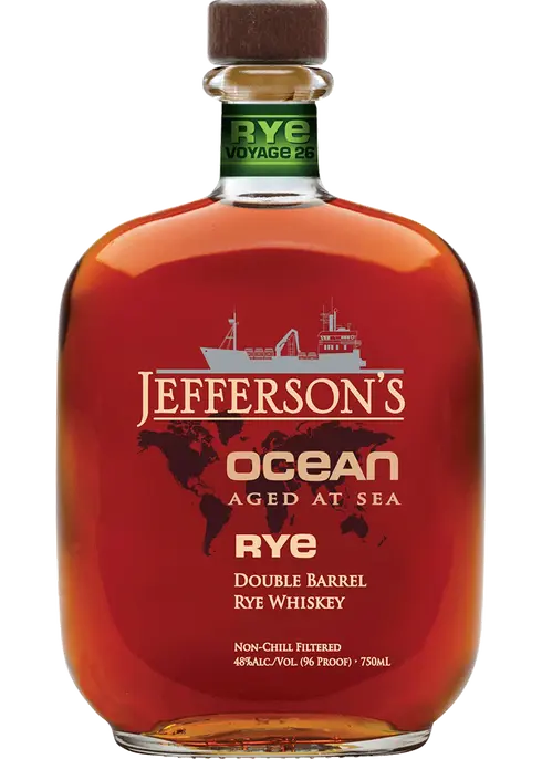 Jefferson's Ocean Double Barrel Rye Whisky- 750ml