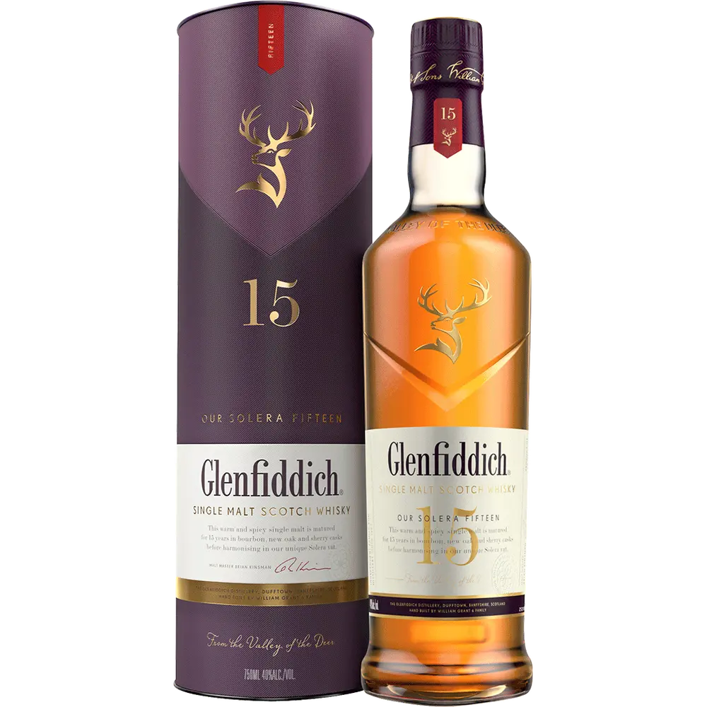 Glenfiddich 15-yr Solera Reserve Scotch Malt Whisky