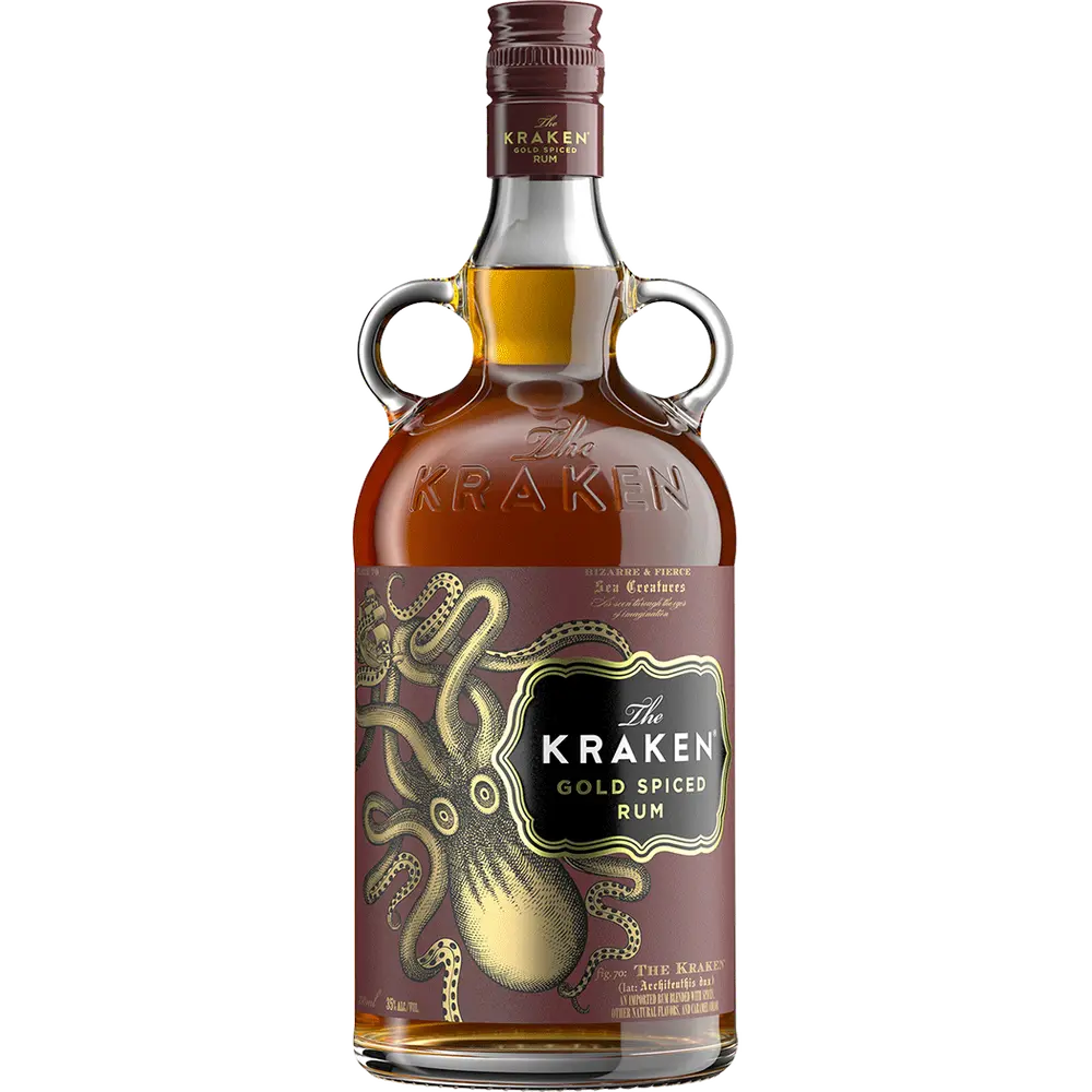 Kraken Gold Spiced Rum- 750ml