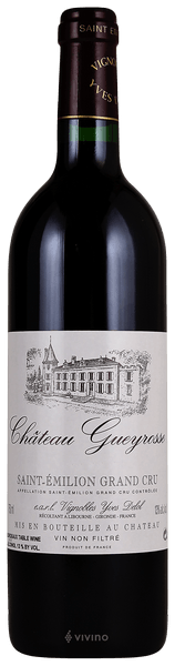 Chateau Gueyrosse Saint Emilion Grand Cru 2015