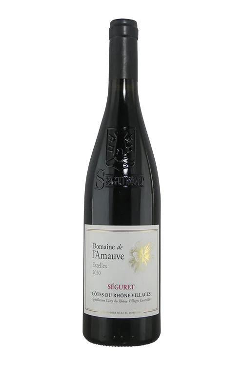 Domaine de l'Amauve Seguret Cotes du Rhone Villages Cuvee Estelles 2020