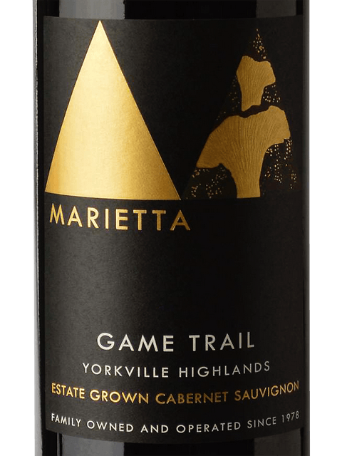 Marietta Game Trail Cab Sauvignon 2018/19