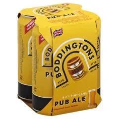 Boddingtons Pub Ale 16.9oz 4-pack cans