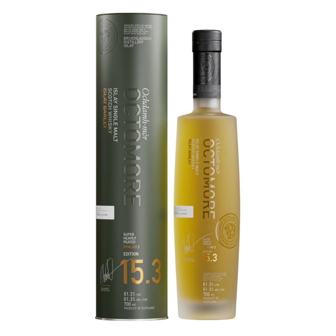 Bruichladdich Octomore 15.3 Aged 5 years, 307.2 PPM Single Malt Scotch Whisky - 700ml