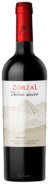 Zorzal Malbec Terroir Unico 2023