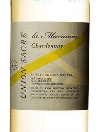 Union Sacre La Marianne Chardonnay Central Coast  2018