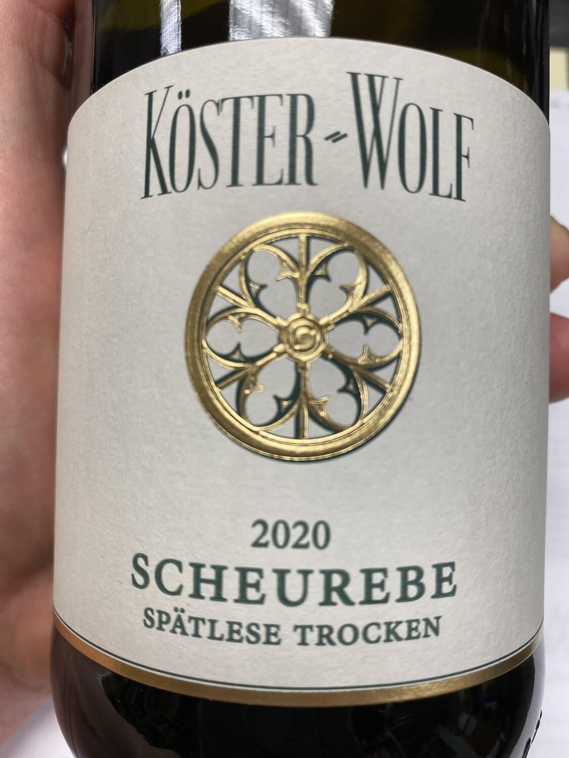 Koster Wolf Scheurebe Spatlese Trocken 2022/23