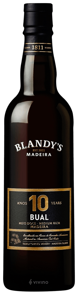 Blandy's Madeira Bual 10 Yr Old