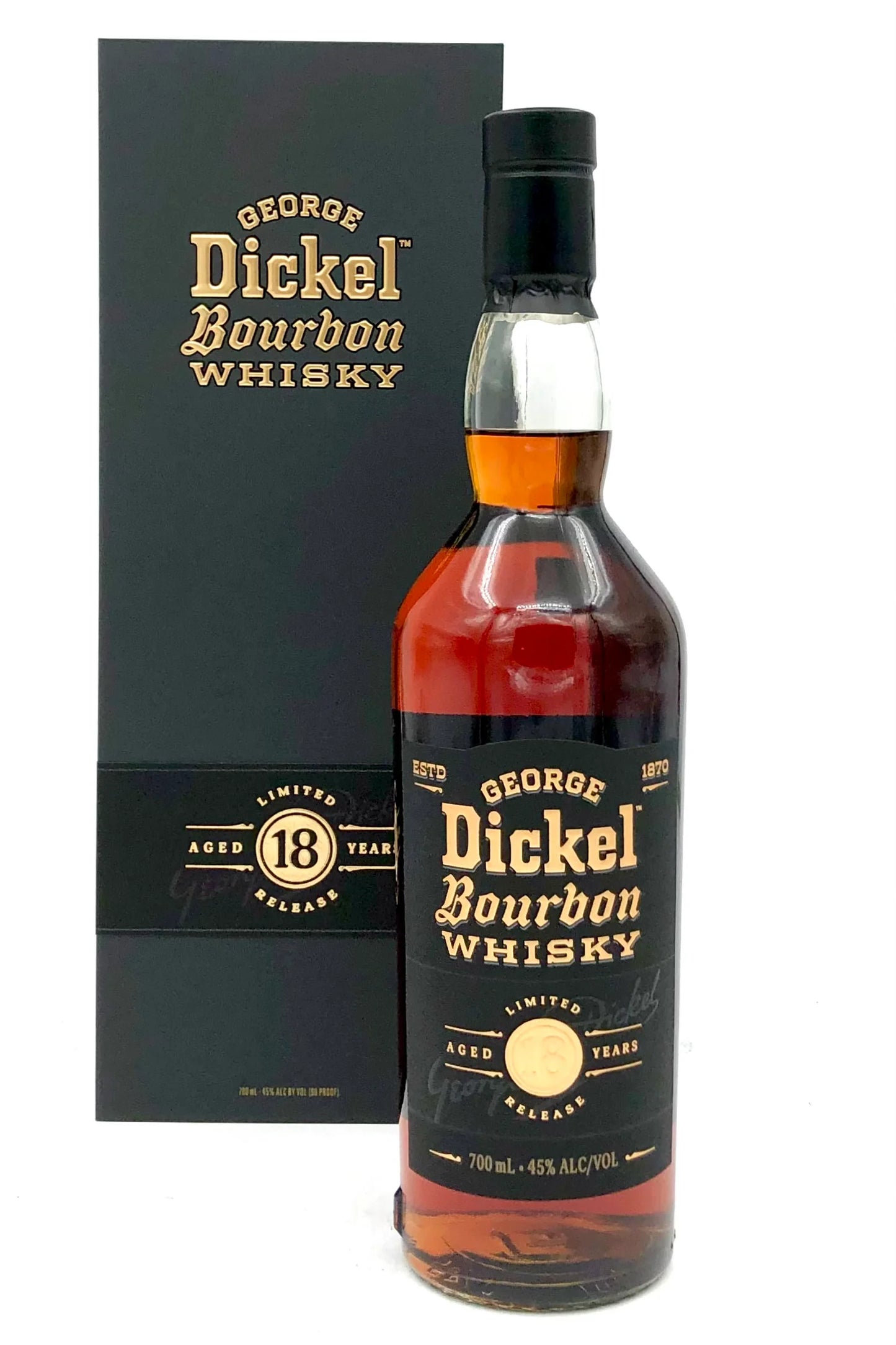 George Dickel 18 year Bourbon