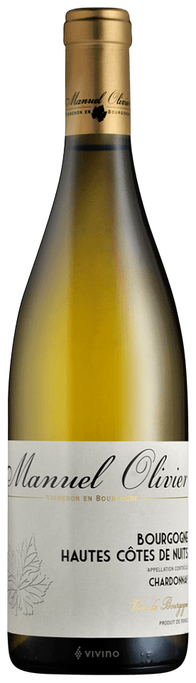 Manuel Olivier Bourgogne Hautes Cotes de Nuits Blanc 2022