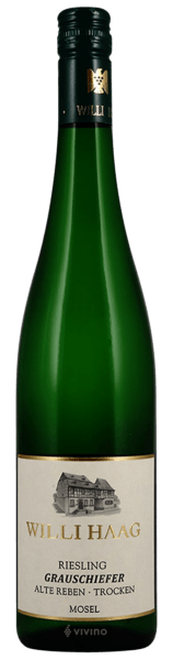 Willi Haag Riesling Grauschiefer Alte Reben Trocken 2020