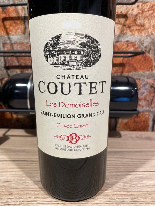 Chateau Coutet Saint Emilion Grand Cru Les Demoiselles Cuvee Emri 2020