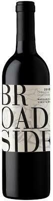 Broadside Cabernet Sauvignon Margarita Vineyard 2016