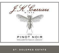 JK Carriere Pinot Noir St Dolores 2015