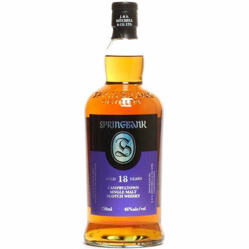 Springbank Single Malt Scotch Whisky 18yr- 750ml