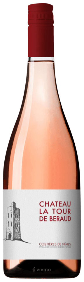 Chateau la Tour de Beraud Costieres de Nimes Rose 2022