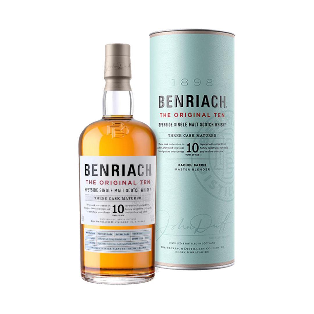 Benriach "The Original Ten" Single Malt Scotch Whisky 10yr - 750ml