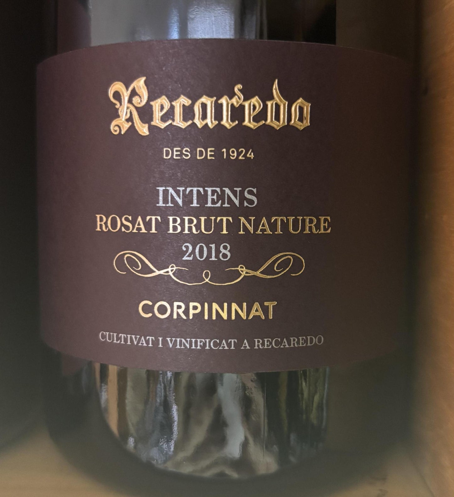 Recaredo Corpinat Brut Nature Gran Reserva Rosat Intens 2018