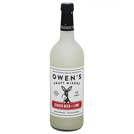 Owens Craft Mixers Ginger + Lime 750ml