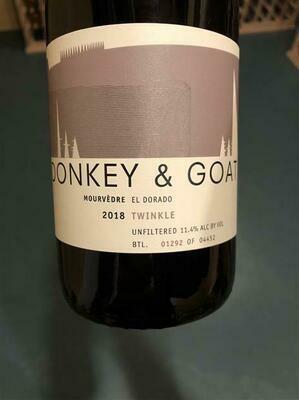 Donkey & Goat Twinkle Mourvedre El Dorado 18