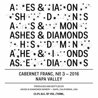 Ashes & Diamonds Cabernet Franc 2016