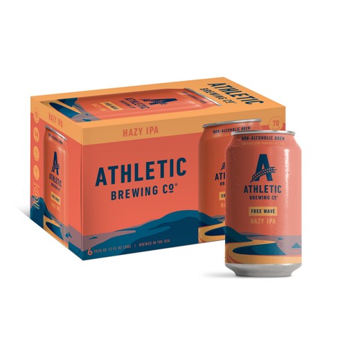 Athletic Brewing Company Free Wave Hazy IPA 6-pack Ace Beverage