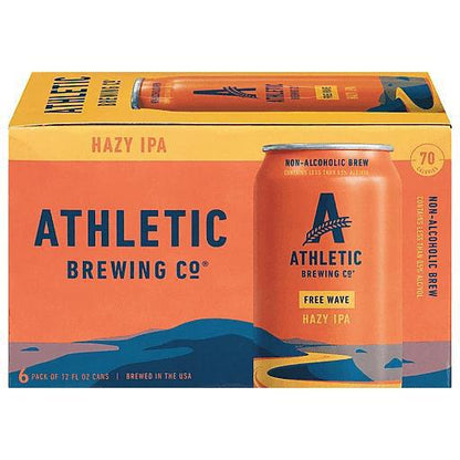 Athletic Brewing Company Free Wave Hazy IPA 6-pack Ace Beverage