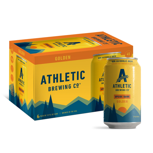 Athletic Brewing Upside Dawn Golden N/A 6-pack cans