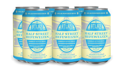 Atlas Half Street Hefeweizen 6-pack cans