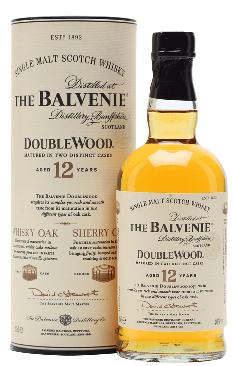 Balvenie Double-Wood 12yr Scotch Malt Whisky- 750ml Ace Beverage