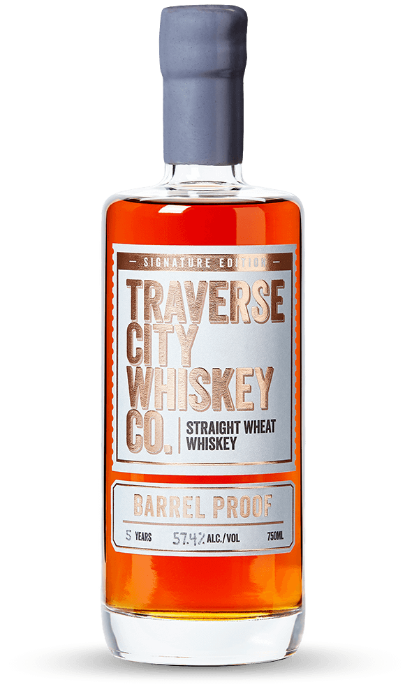 Traverse City Whiskey Co. Straight Wheat Whiskey Barrel Proof - 750ml