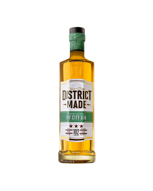 One Eight Distilling District Made Ivy City Barrel-Rested Gin - 750ml