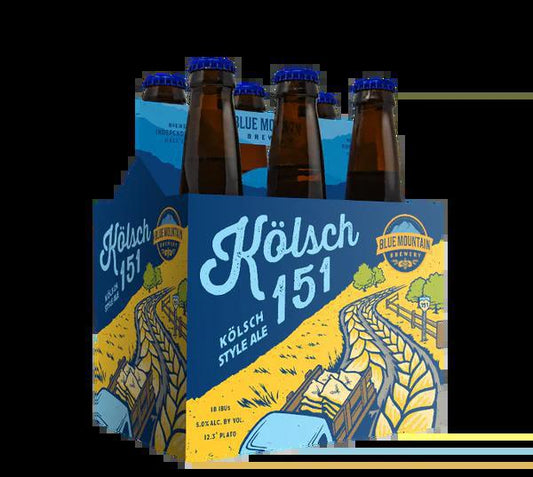 Blue Mountain Kolsch 6-pack cans Ace Beverage