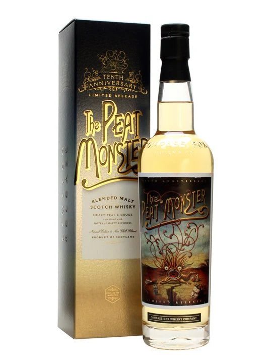 Compass Box Peat Monster 10th Anniversary Scotch Whisky Ace Beverage