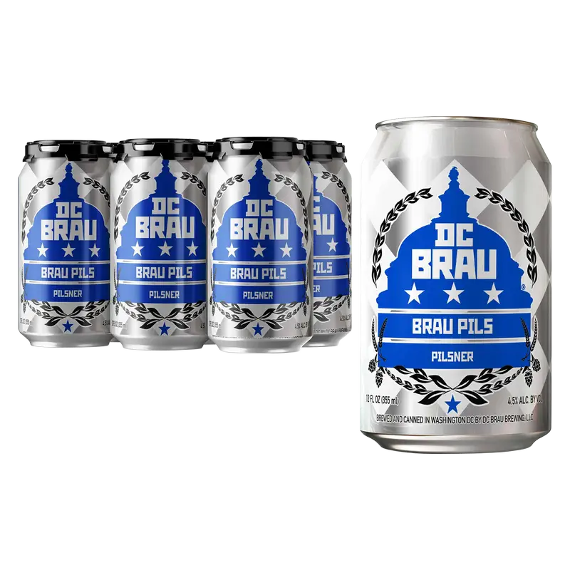 DC Brau Pils 6-pack Ace Beverage